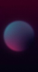 Wall Mural - abstract navy and purple gradient orb, looping animated vertical background with noise texture