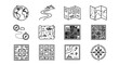 © Belie - Maps, Globe, and Compass Icon Set for Navigation and Exploration