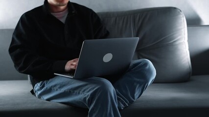 Website creation and system administration,
Freelance work from home, website content and visual design.
Computer technology.
Office worker with a computer developing a website or program.