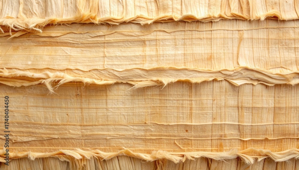 Close-up of rough natural papyrus paper texture showing plant fiber ...