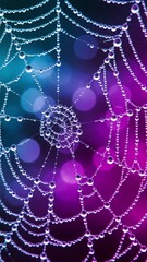 Wall Mural - Abstract Liquid Droplet Dance