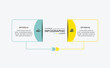 © Bamz - modern design template banner infographic. 2 step process information or presentation with icons