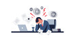 © Lunsuk - businessman stress.eps