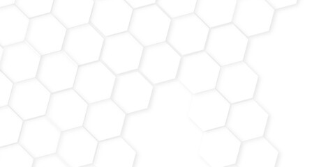 Wall Mural - Abstract white hexagon concept background, soft white background, Background with hexagons. Abstract background with lines,background, soft white background,