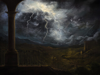 Wall Mural - storm