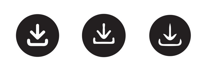 cloud download icon, download file icon, file download icon, download icon symbol vector,  vector illustration EPS 10.