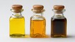 © Bakol - Various types of cooking oils in glass bottles displayed outdoors