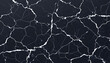 © Ethan Blake Archive - Abstract Black Marble Texture With White Crack Veins Pattern Background, Elegant Luxury Stone Surface Animation Footage, Natural Marble Design and Texture Concept. Generative AI