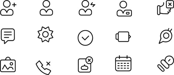 A versatile collection of professional graphic design icons featuring a wide array of common symbols and elements for digital and print applications