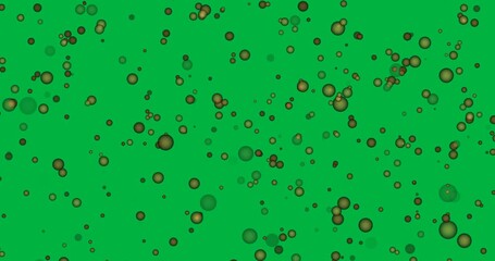 Wall Mural - Animation of multiple spot lights moving on seamless loop on transparent background