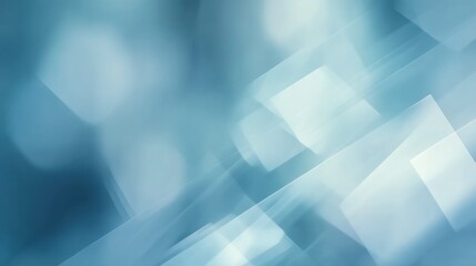 Abstract light blue and white geometric background