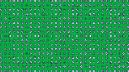Wall Mural - Animation on pink dots moving on transparent background