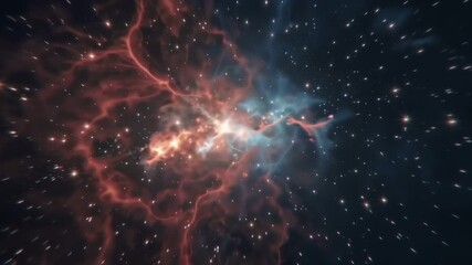 Wall Mural - Nebula Space Galaxy Cosmic Cloud Starfield Universe Background