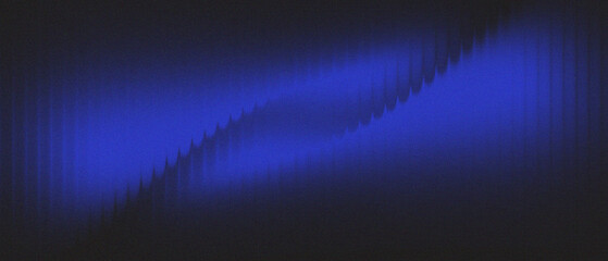 Wall Mural - Blue gradient wave distortion abstract background with smooth light and dark contrast. Modern digital texture for technology, motion, or futuristic themes. Perfect for wallpaper or web design.