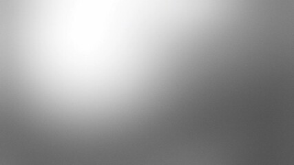 Wall Mural - Animation of moving gray gradient abstract background with noise texture