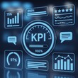 © TechVerse - Kpi dashboard with key performance indicators and business analytics data