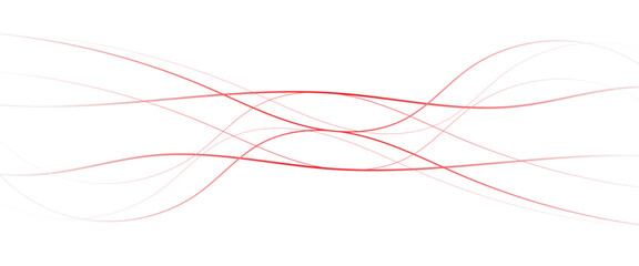 Wall Mural - Vector abstract curves flowing wave for banner design