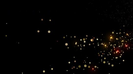 Wall Mural - glitter overlay light isolated backgrounds loop element