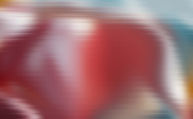 Wall Mural - Red, Blue Yellow – Abstract Blurred Multicolor Texture Background. abstract motion background
