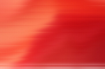 Wall Mural - Red Metallic Gradient – Abstract Horizontal Industrial Texture Background. abstract red background with lines