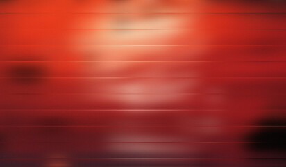 Wall Mural - Red Blur Reflection – Abstract Horizontal Gradient Texture Background. red abstract background