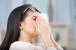 © auremar - woman suffering from eye strain