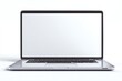 © Alexei - A laptop computer that has a blank screen displayed on a white background