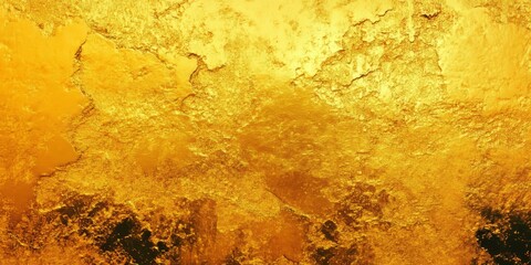 Wall Mural - Elegant Golden Textured Background with Vibrant Highlights and Shimmering Metallic Surface