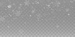 © kulinskaia - Snowfall background, white snowflakes vector, winter cold weather design. Many falling snow flake elements on transparent background, frosty air texture, frozen crystal particles overlay.