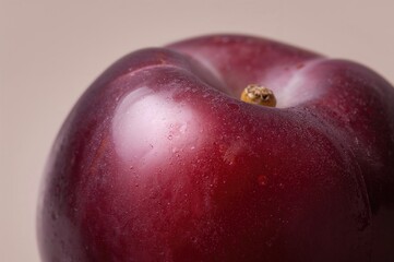 Wall Mural - Close-up of a Juicy Purple Fruit