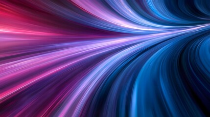 Wall Mural - A dynamic abstract design features vibrant streaks of light, radiating outward in a swirling motion, creating a captivating and energetic visual effect.