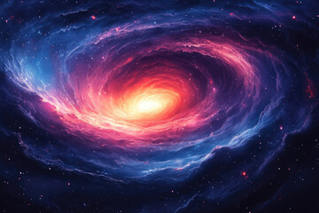 Canvas Print - The Celestial Rift Beyond Known Dimensions