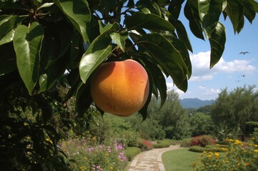 Wall Mural - Fruit hanging from a branch