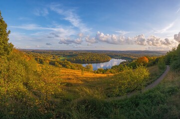 Wall Mural - Afternoon landscape with natural beauty