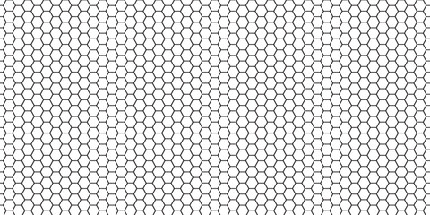 Abstract square digital grid pattern background with hexagons. modern hexagon polygonal technology vector. seamless bright white abstract honeycomb science digital texture background. 