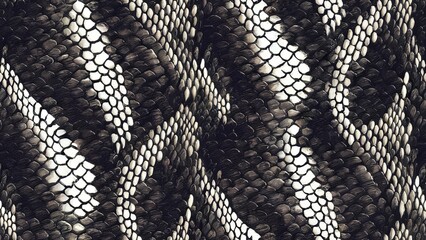 Close up abstract view of an exotic reptilian animal skin texture with intricate scaly patterns showing detailed organic surface elements