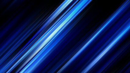 Wall Mural - Abstract blue and black are light pattern with the gradient is the with metal texture floor wall soft tech diagonal background black dark clean modern.