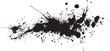 © BLACK MAN - Brush lines set. Vector black paint brush spots, highlighter lines or felt-tip pen marker.  Vector grunge brush strokes texture rough black scratches for wallpaper,