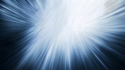 Canvas Print - Abstract Blue and Grey Gradient Background with Grainy Texture