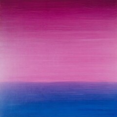 Canvas Print - Vibrant Pink and Blue Gradient Abstract Art Piece with Grainy Texture