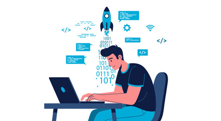 Conceptualizing Software Development: Coding, Innovation, and the Rocket of Progress Ascending