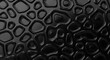 © Elginstock - Abstract Black 3D Texture Geometric Organic Pattern for Backgrounds  Design.