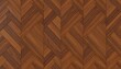 © Engineer - Brown wood flooring herringbone pattern parquet floor texture hardwood surface interior design