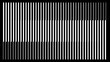 © BHP Studio - black and white optical illusion with vertical lines creating sense of movement and depth. alternating pattern of lines plays with visual perception, making it appear dynamic