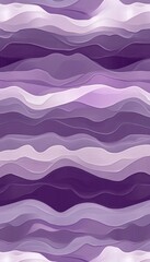 Canvas Print - Soft Wave Texture Pattern in Pastel Lavender and Violet Tones for Stylish Background Design