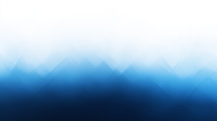Canvas Print - Tranquil Deep Blue Landscape Background with Soft Gradient to White for Design and Presentation Use