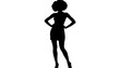 © Gayeng - Silhouette of a confident woman in a dress