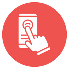 Wall Mural - Mobile App icon vector image. Can be used for Coding and Development.