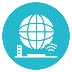 Wall Mural - Internet icon vector image. Can be used for Seo and Web.