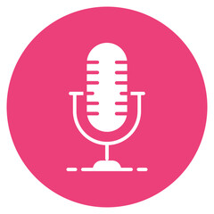 Wall Mural - Microphone icon vector image. Can be used for Electric Circuits.